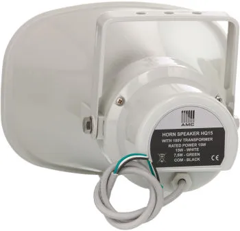 Рупорна акустична система - AMC  HQ 15 Horn Speaker WHITE