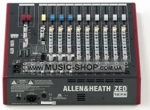 Мікшерний пульт - Allen Heath ZED-12FX