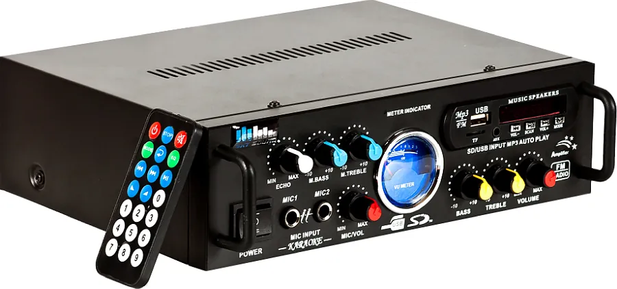 Підсилювач потужності - Sky Sound SM-088a (2*50W) Bluetooth