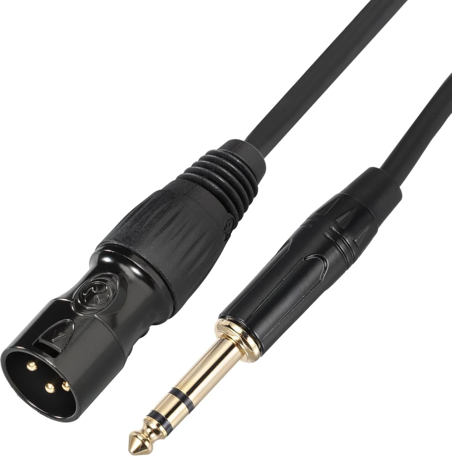 Готовий кабель - 4all Audio XLR M - 6.35 TRS Stereo 1M