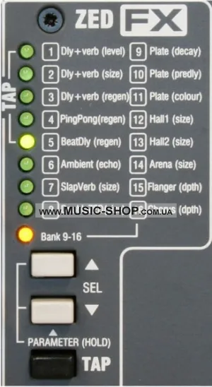 Мікшерний пульт - Allen Heath ZED-12FX