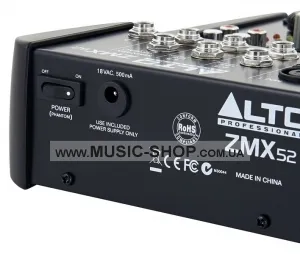 Микшерный пульт - Alto Professional ZMX52