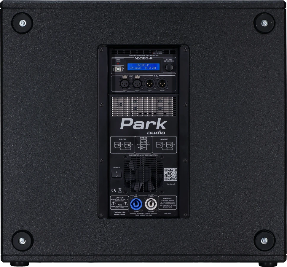 Активний сабвуфер - Park Audio NX183-P