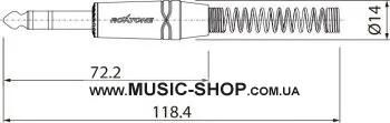 Роз'єм - Roxtone RJ3PP-BN