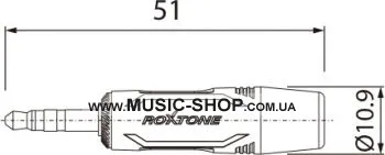 Разъем - Roxtone RMJ3P-BG