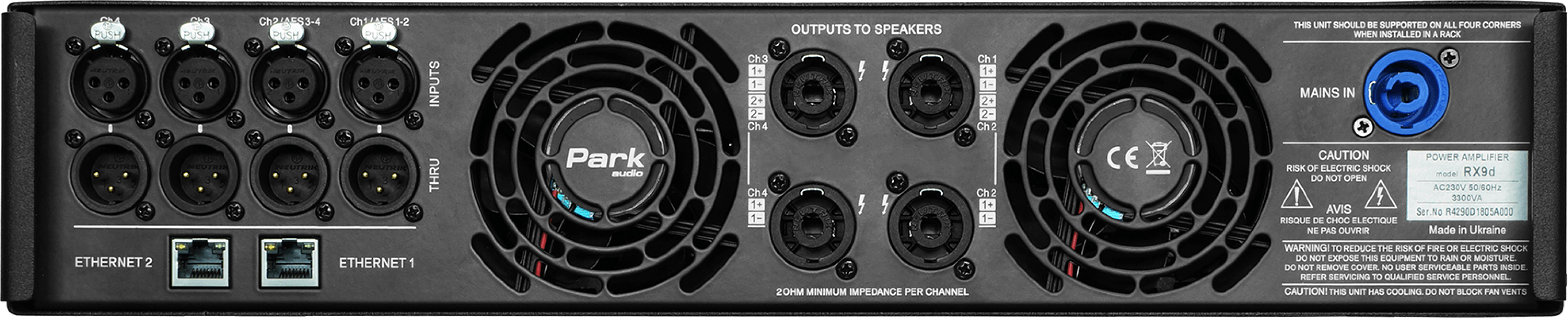 Усилитель - Park Audio RX9D