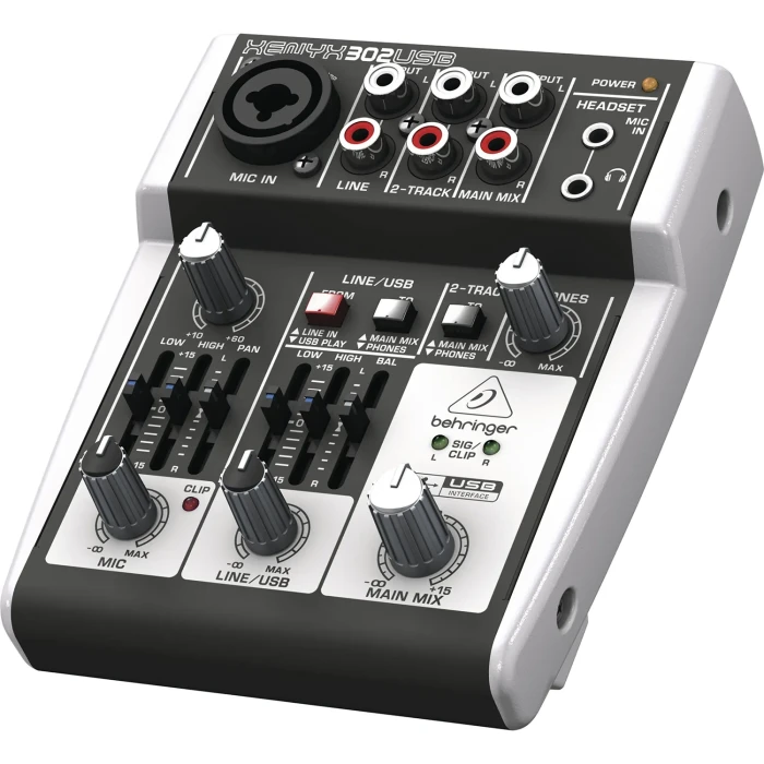 Микшерный пульт - Behringer XENYX302USB
