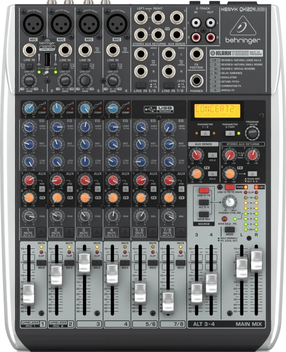 Мікшерний пульт - Behringer XENYX QX1204USB