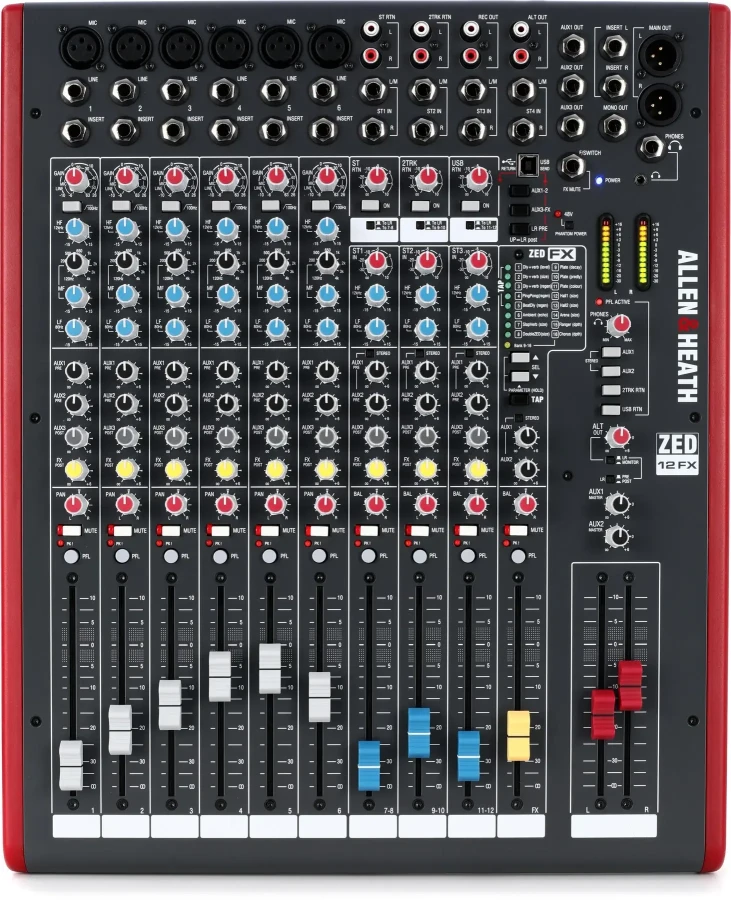 Мікшерний пульт - Allen Heath ZED-12FX