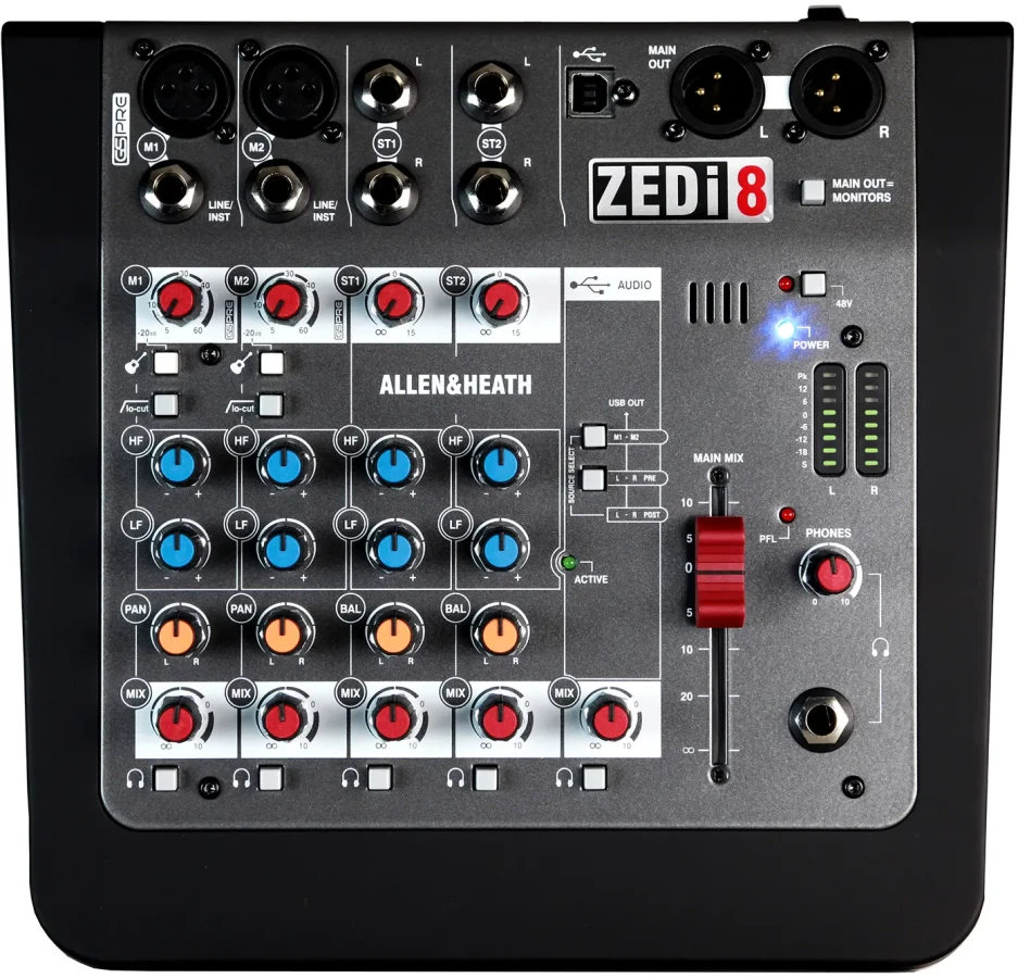 Микшерный пульт - Allen Heath ZEDi-8