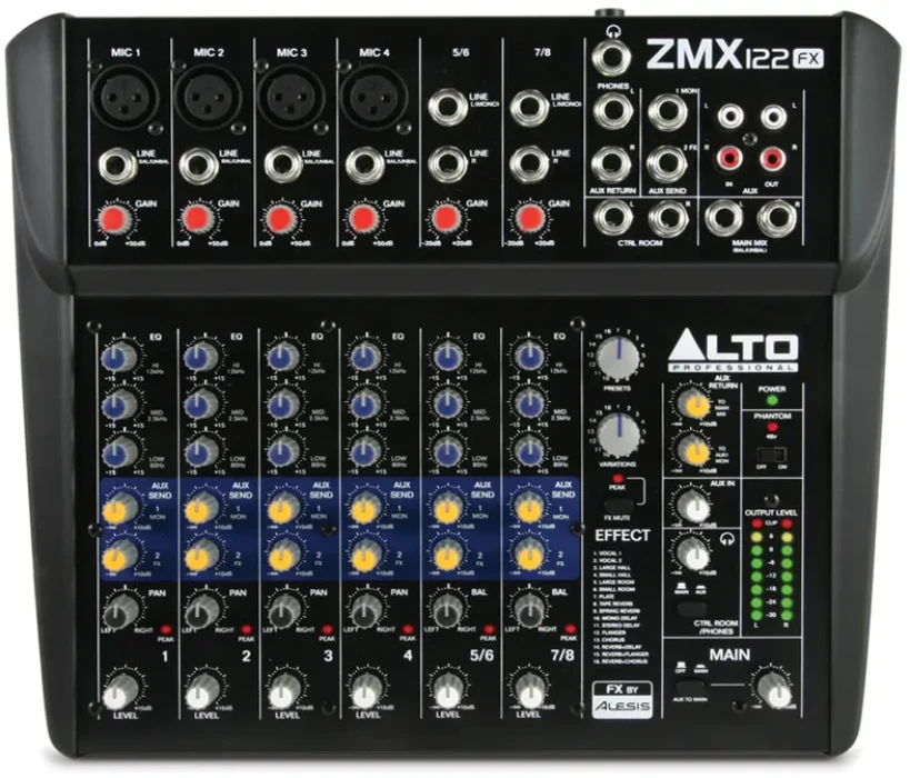 Микшерный пульт - Alto Professional ZMX122FX