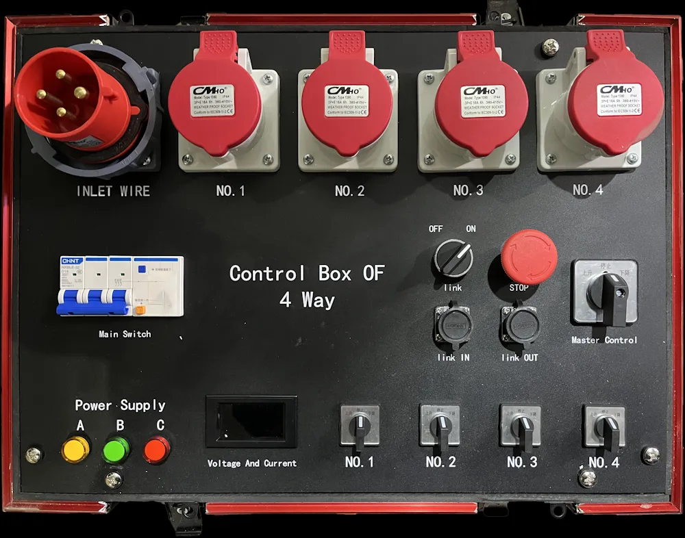 4-канальный контроллер для лебедок - Pro Lux LUX C-CONTROL 4ch v2