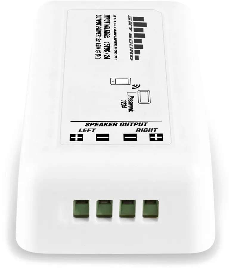 Активний бeздротовий програвач - Sky Sound BT-1502 Bluetooth (2*15W)