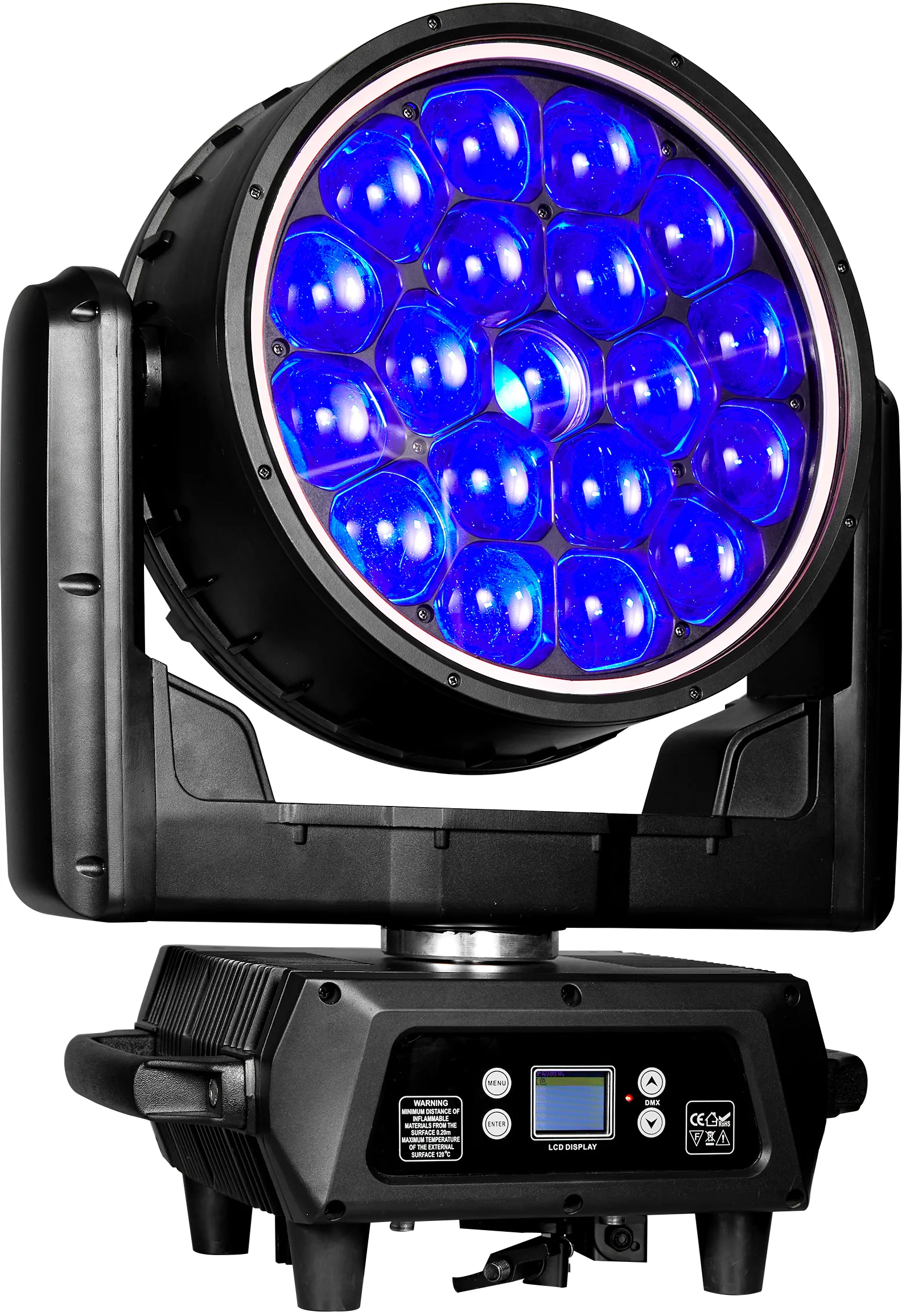 Светодиодная LED Wash голова - Pro Lux LED 1940IP BY