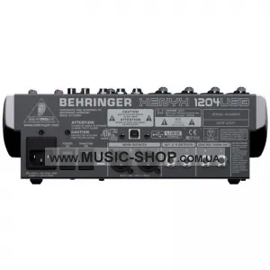 Мікшерний пульт - Behringer XENYX 1204USB
