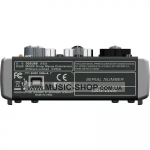 Микшерный пульт - Behringer XENYX302USB