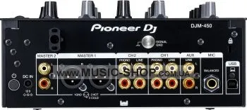 Професійний DJ мікшер - Alpha Theta (Pioneer) DJM-450