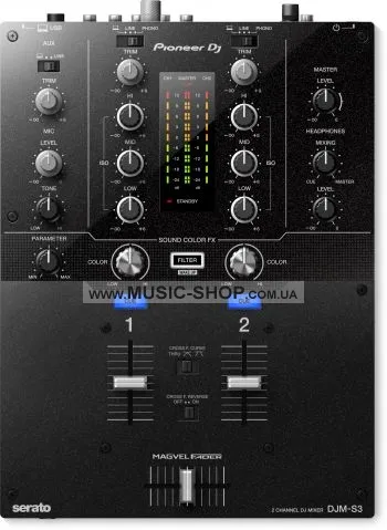 Мікшерний DJ пульт - Alpha Theta (Pioneer) DJM-S3