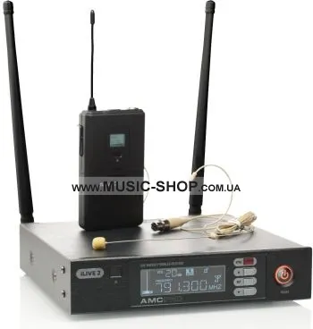 Радіосистема - AMC  ILIVE2 Head Set Wireless Microphone set
