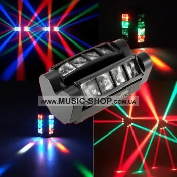 Світлодіодний LED прилад - Free Color MINI SPIDER 2