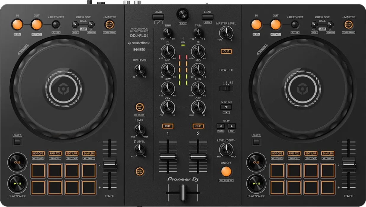 DJ контролер - Alpha Theta (Pioneer) DDJ-FLX4
