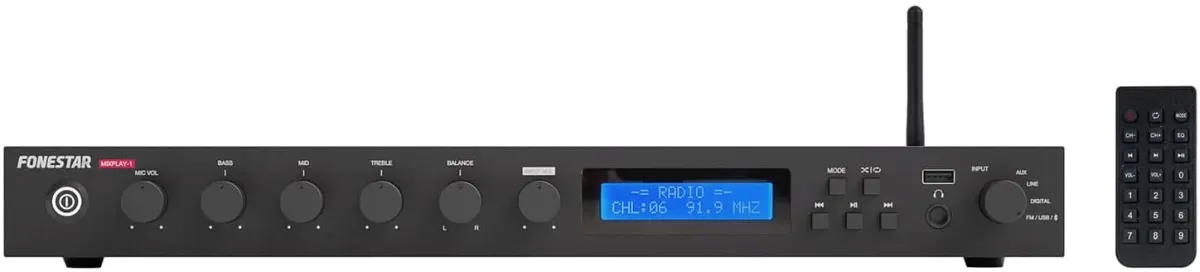 Проигрыватель с функциями рекордера и микшера - Fonestar MIXPLAY-1