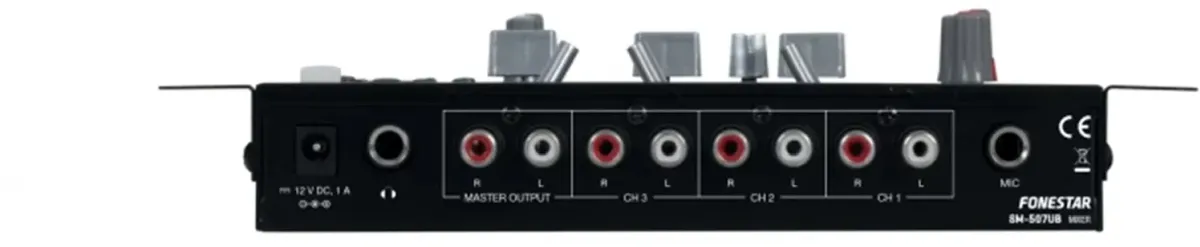 DJ Микшер - Fonestar SM-507UB USB/MP3
