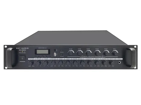 Трансляційний підсилювач потужності - Sky Sound SA-400W (6-ZONE)