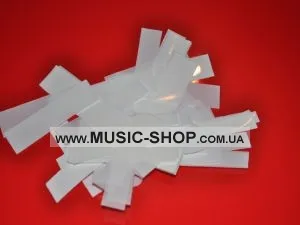 Конфеті, метафан - Білий (полипропилен)