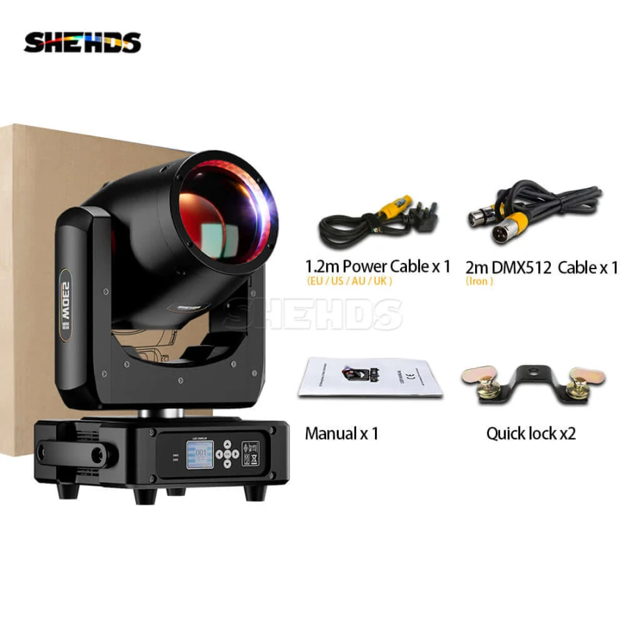 Лампова рухома голова - Shehds 230W 7R Beam