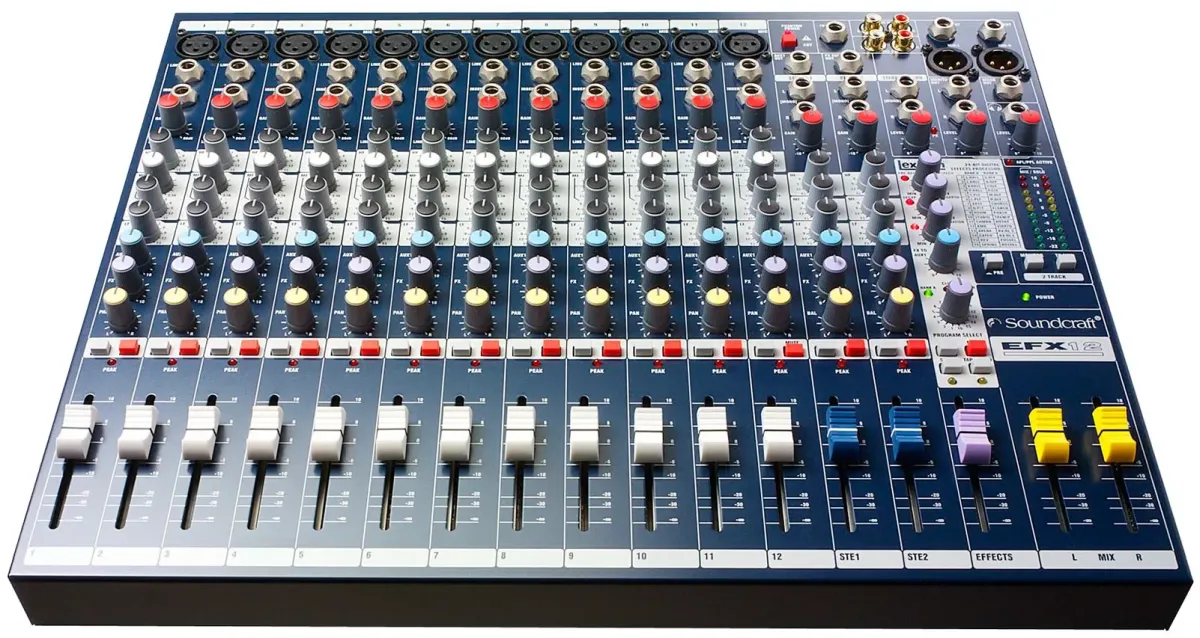 Аналоговий мікшерний пульт - Soundcraft EFX12