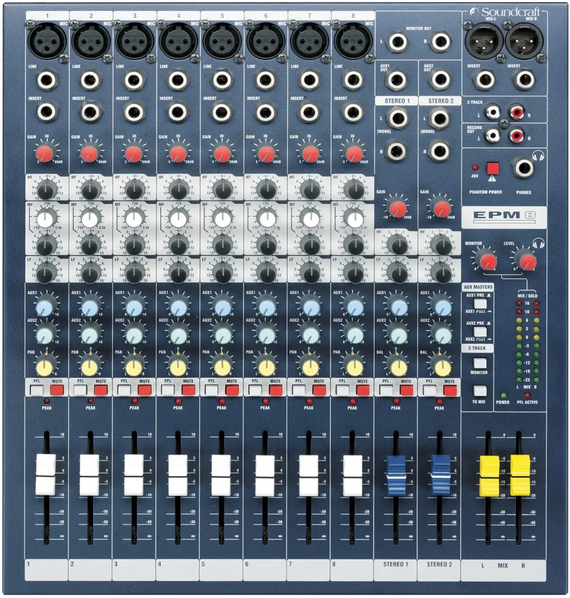 Аналоговый микшерный пульт - Soundcraft EPM8