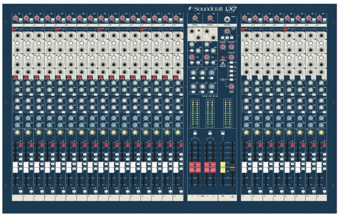 Аналоговый микшерный пульт - Soundcraft LX7ii 24 CH