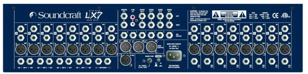Аналоговый микшерный пульт - Soundcraft LX7ii 32 CH