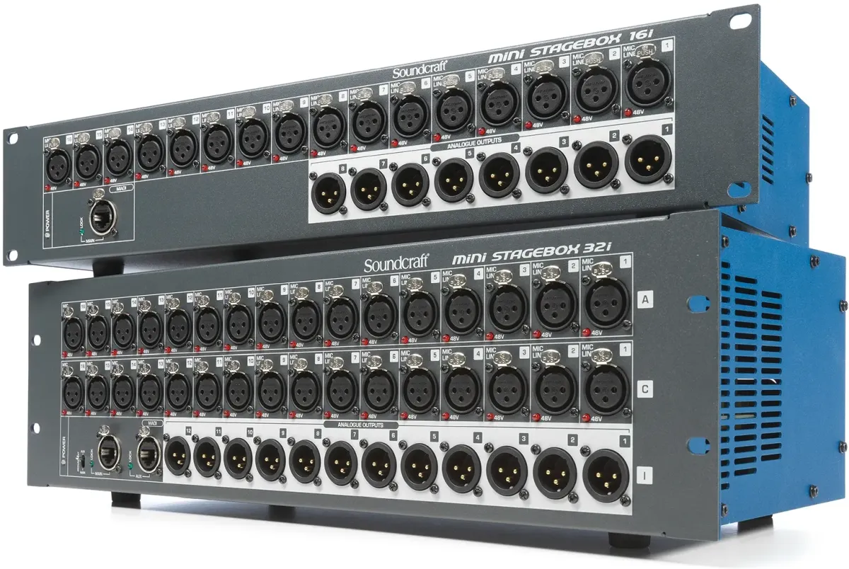 Цифровой стейджбокс Soundcraft Mini Stagebox 16i CAT5