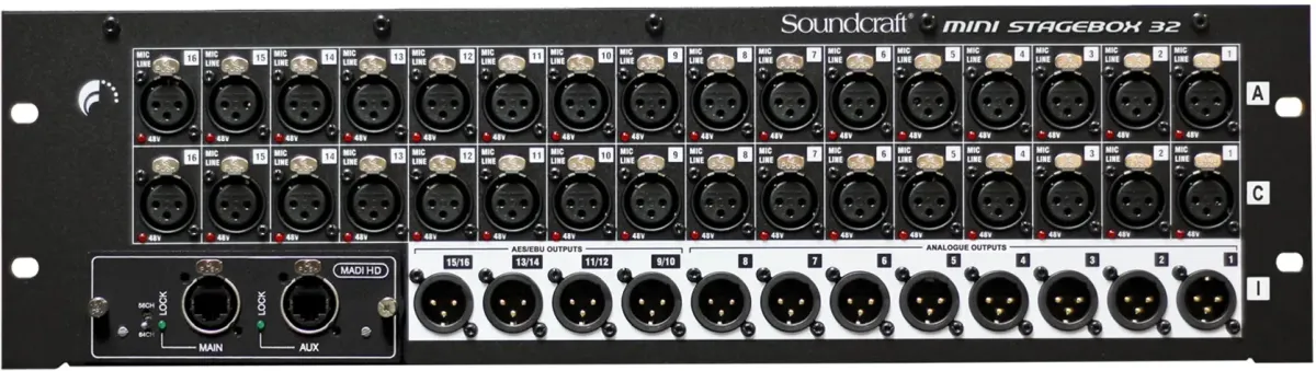 Цифровий стейджбокс Soundcraft Mini Stagebox 32 CAT5