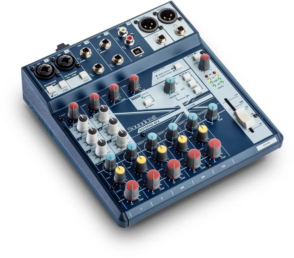 Аналоговый микшерный пульт - Soundcraft Notepad 8FX
