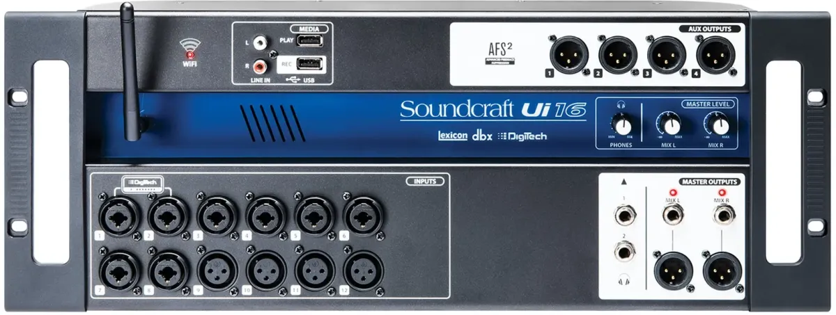 Цифровой микшерный пульт - Soundcraft Ui16