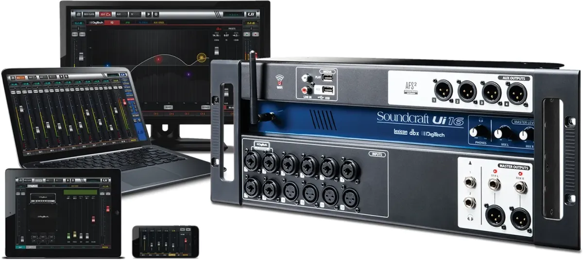 Цифровой микшерный пульт - Soundcraft Ui16