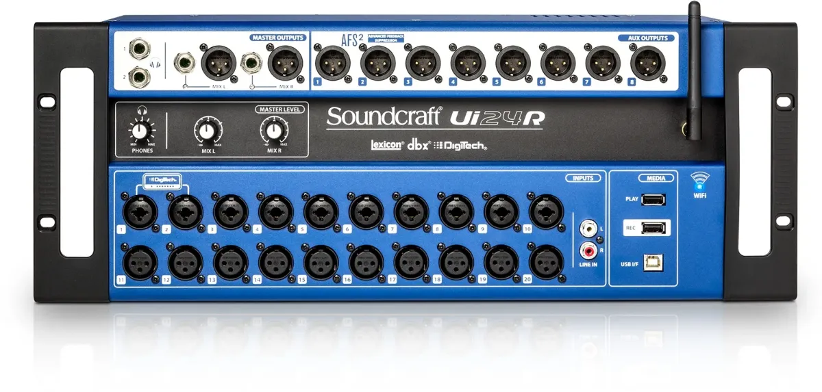 Цифровий мікшерний пульт - Soundcraft Ui24R