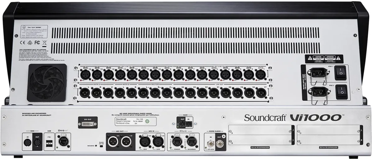 Цифровой микшерный пульт - Soundcraft Vi1000