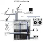 Микшерный пульт - Behringer XENYX UFX1604