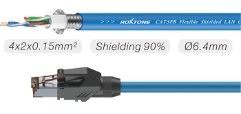Кабельный барабан с гибким кабелем категории 5 - Roxtone SDC5FB2WL30