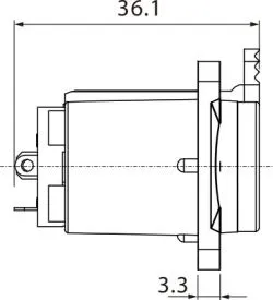 Роз'єм - Roxtone RJ3FD-NT