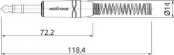 Роз'єм - Roxtone RJ3PP-NN