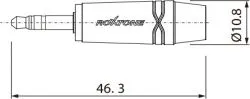 Роз'єм - Roxtone RMJ3PP-65-NN