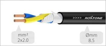 Готовый акустический кабель - Roxtone SSSS220L3