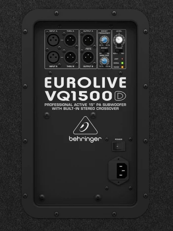 Активний сабвуфер - Behringer VQ1500D