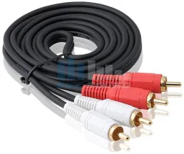Межблочный кабель 2RCA - 2RCA - Sky Sound CC-001 (1,5m)