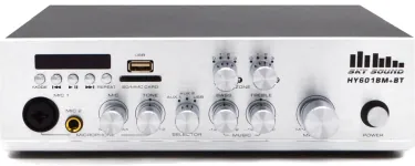 Трансляційний підсилювач - Sky Sound HY-601MB+BT (2-ZONE-2*60W)